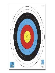 Tarcza Papierowa WA FITA 40cm JVD World Archery wzmacniana