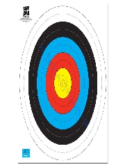 Tarcza Papierowa WA FITA 60cm JVD World Archery wzmacniana