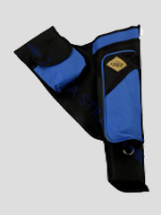 Kołczan sportowy Cartel LITE Deluxe - czerwony 3 rurkowy